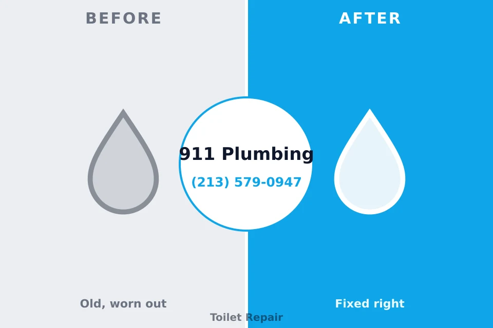 Before and after: plumbing repair Entiat, WA